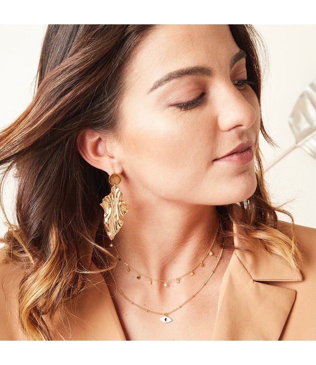 Gold Universe Necklace