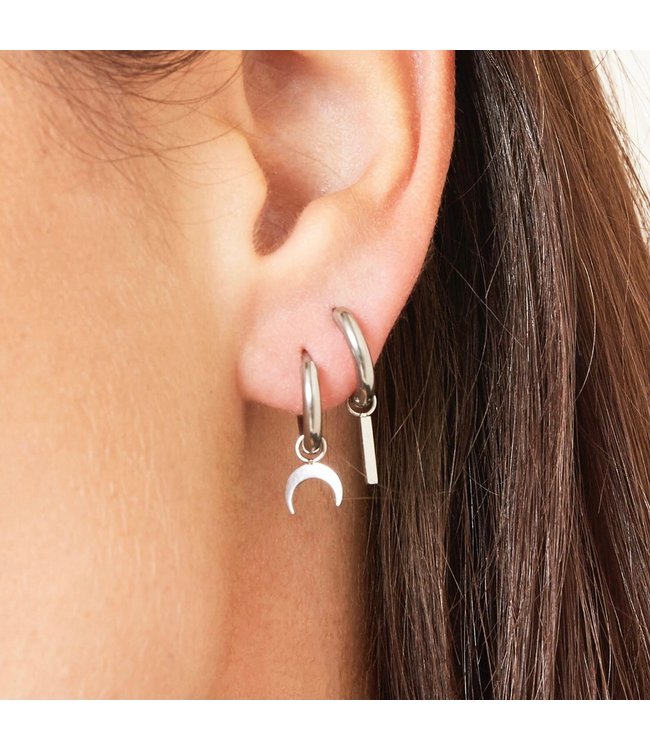 Hanging Horn Earrings
