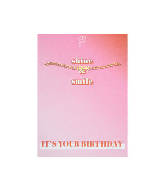 It's Your Day Bracelet Giftcard