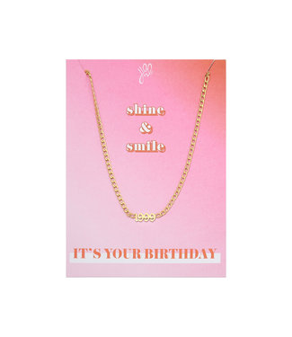 It's Your Day Necklace Giftcard