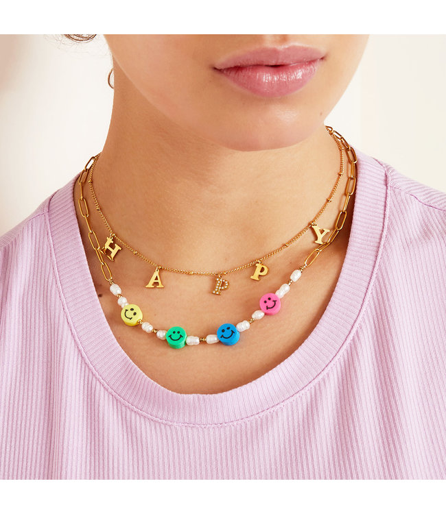Happy Link Necklace