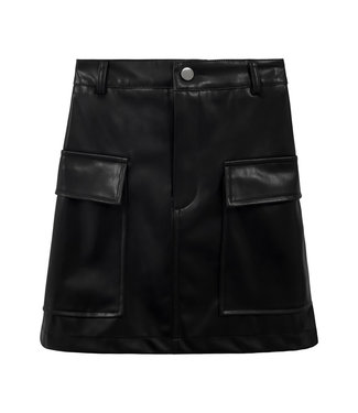 Leather Army Skirt