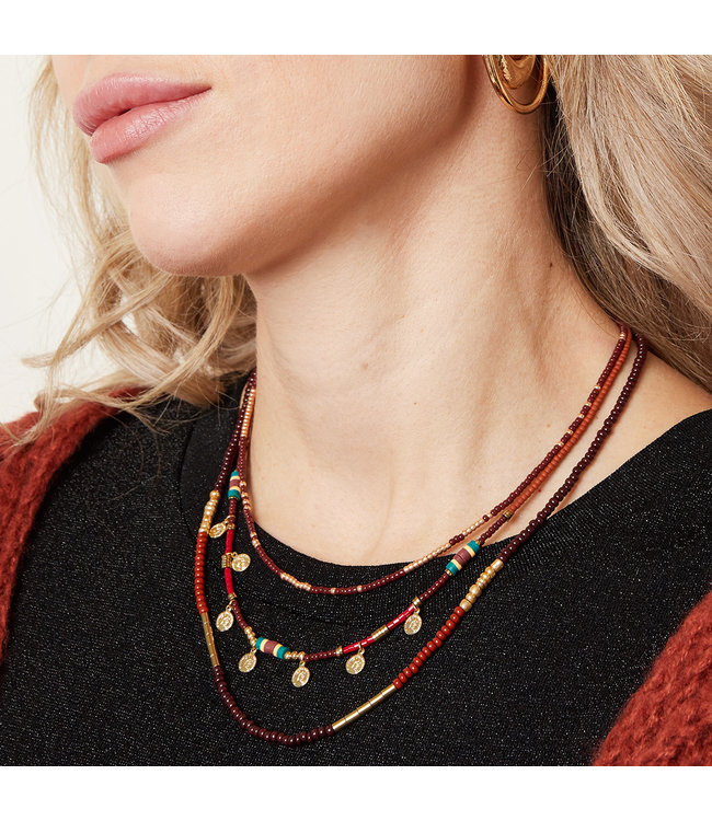 Layers of Beads Necklace