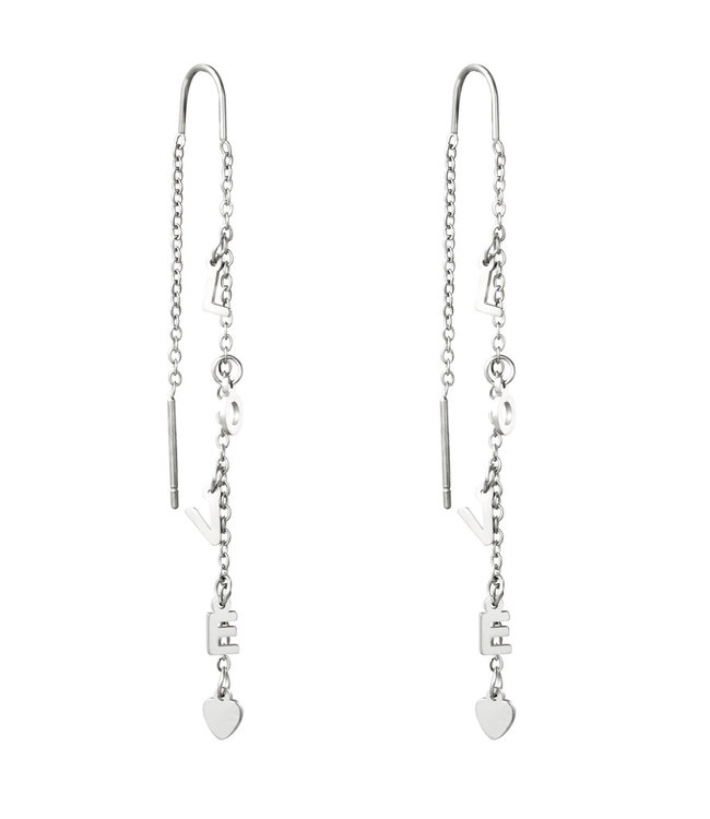 Love Dangle Earrings