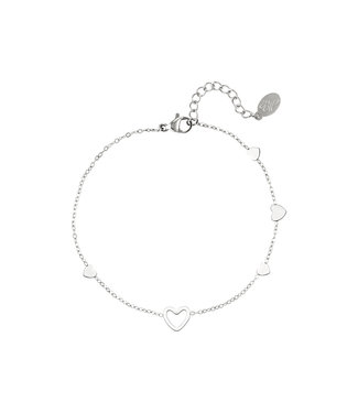 Lovers Heart Bracelet