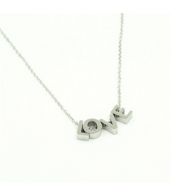 Love Blocks Necklace