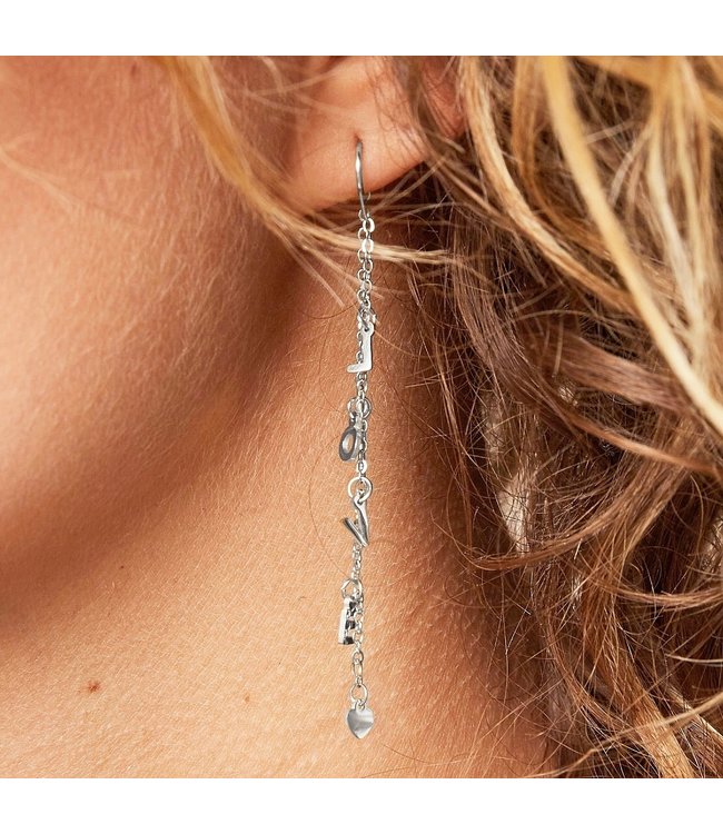 Love Dangle Earrings