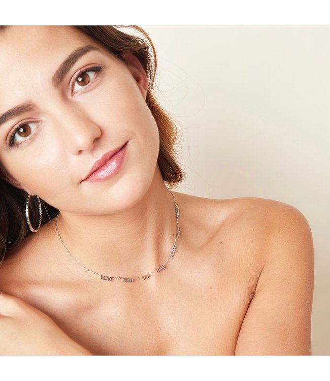 Love to the Moon Necklace