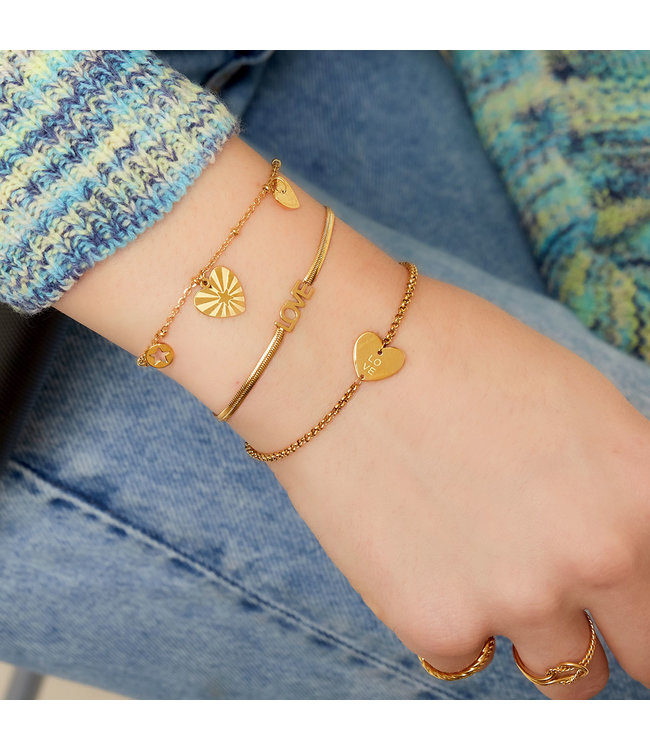 Mixed Hearts Bracelet