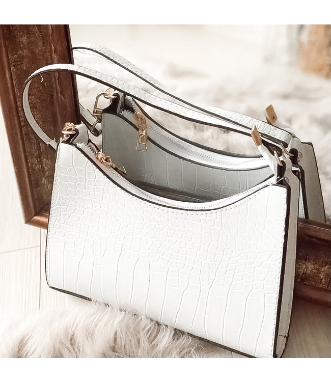 Olivia Bag / White