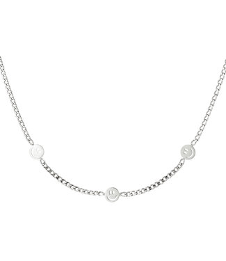 Silver Original Smiley Necklace