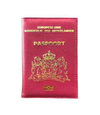 Passport Cover / Burgundy Red