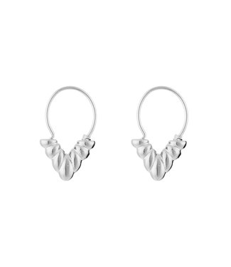 Pattern V Earrings