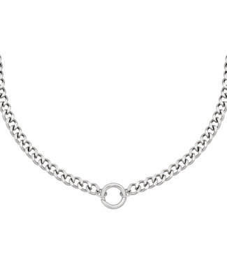 Chunky Ring Chain Necklace