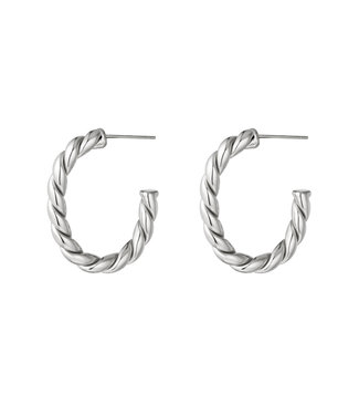 Rope Hoops Earrings