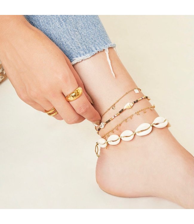 Shells on the Beach Anklet