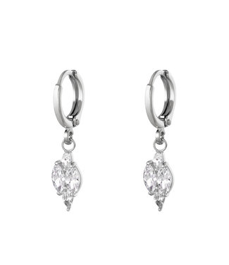 Shining Diamond Earrings