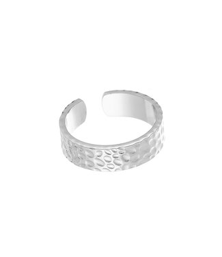 Silver Creole Jungle Ring