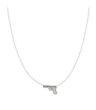 Silver Dress to Kill Necklace