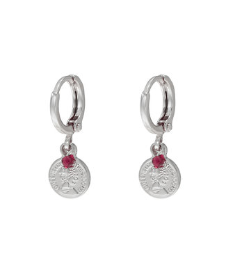 Silver Little Queen Earrings