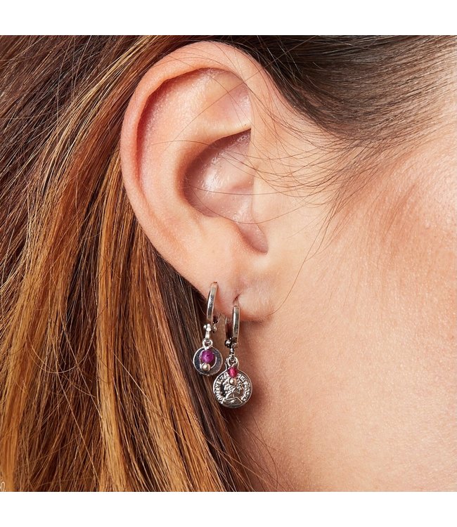 Silver Little Queen Earrings