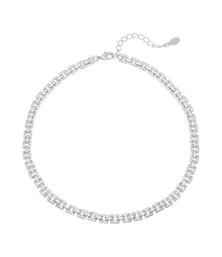 Silver Miss D Necklace