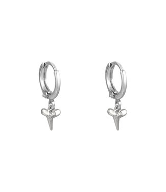 Silver Miss Tiny Earrings