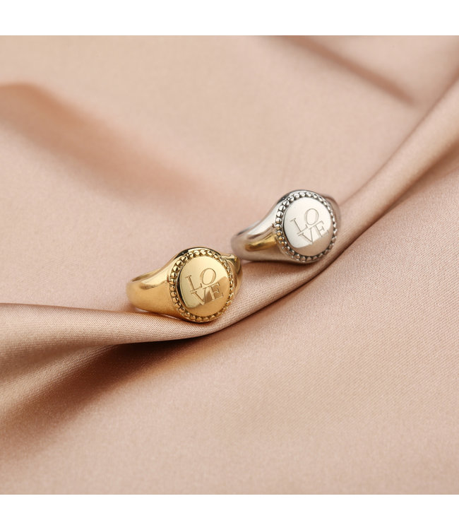 Love Signet Ring