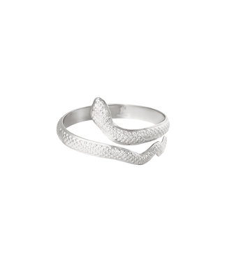 Silver Serpent Ring