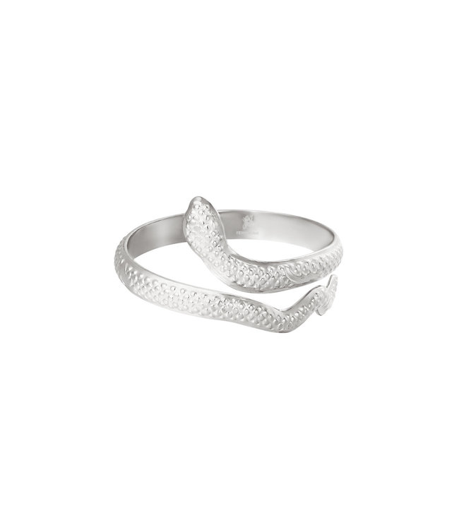 Silver Serpent Ring
