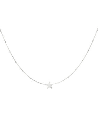Silver Star Necklace