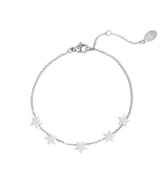 Silver Stars Bracelet