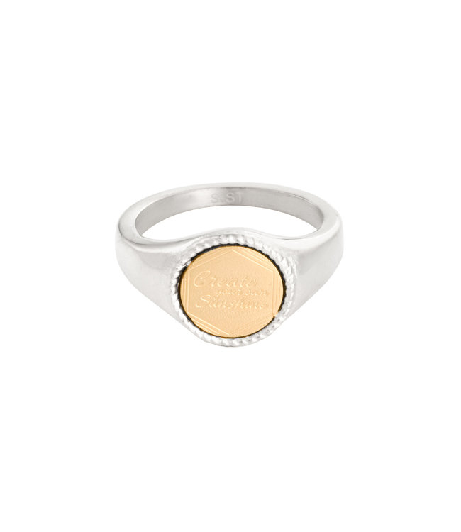Silver The Sunset Signet Ring