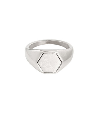 Silver The Wolves Signet Ring