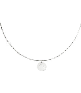 Silver Zodiac Sign Necklace