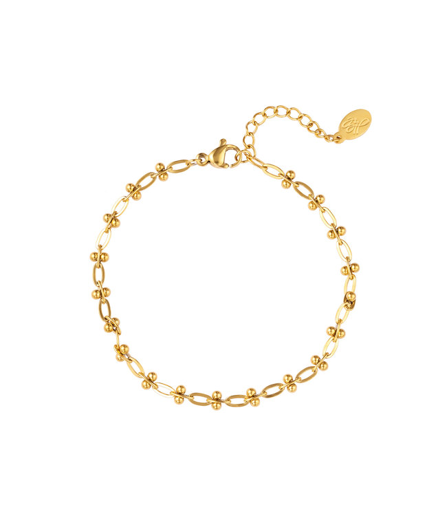 Small Linked Chains Bracelet