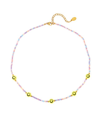 Smiley Beads Necklace