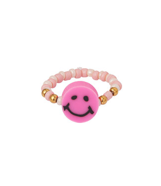 Smiley Beads Ring