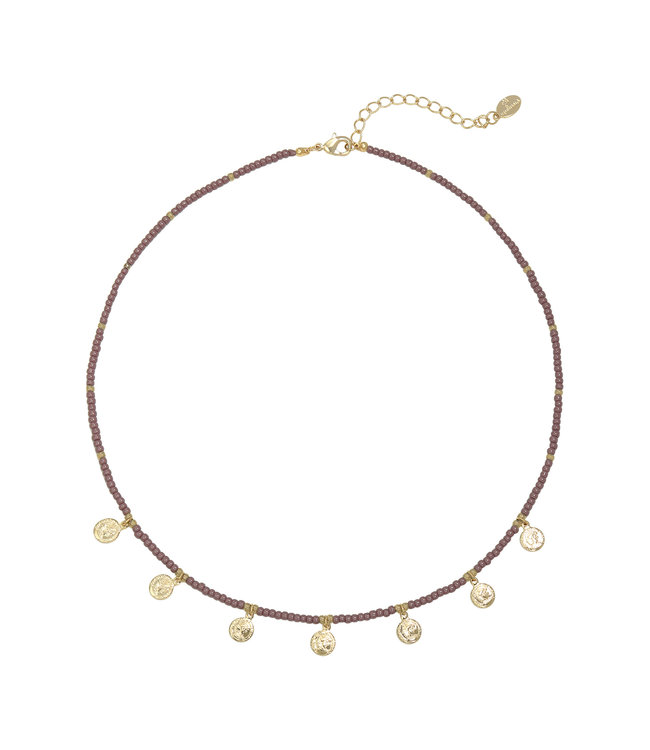 Spiritual Necklace / Purple