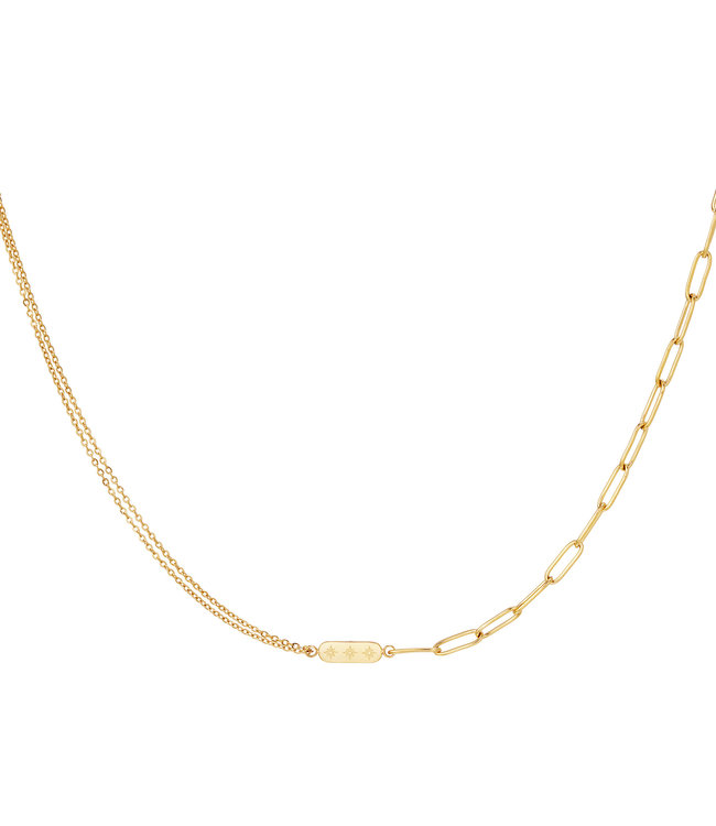 Gold Starry Chain Necklace