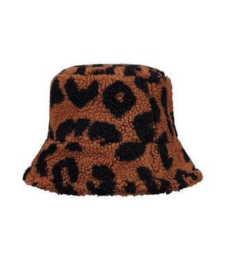 Teddy Leopard Bucket Hat