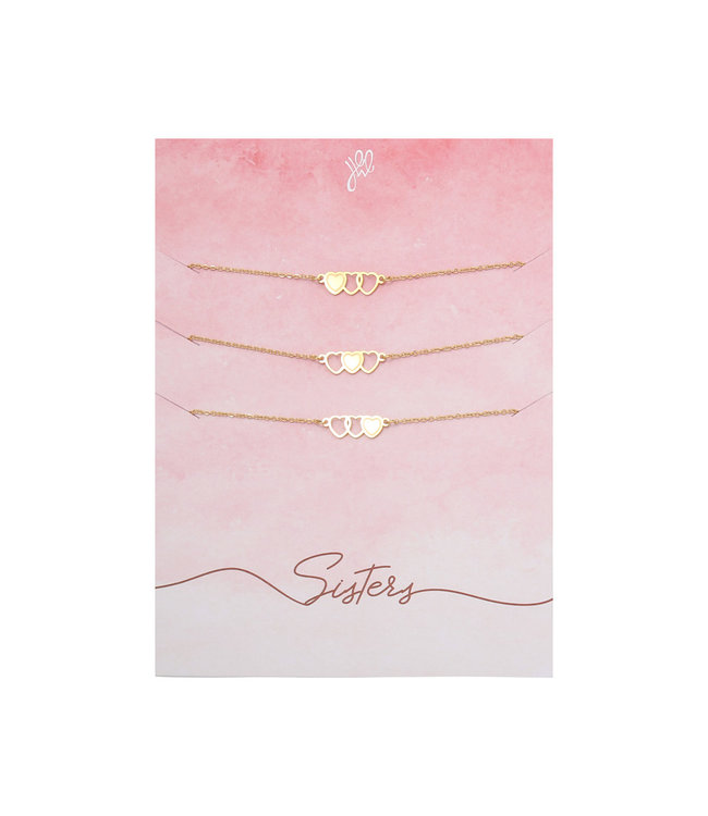 Three Sisters Bracelet Giftcard / Gold