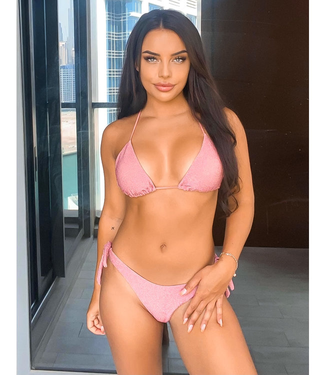 Triangle Bikini / Pink