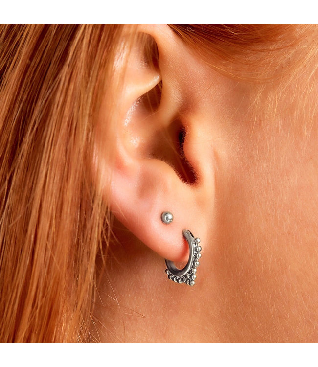 Triangle Hoop Earrings