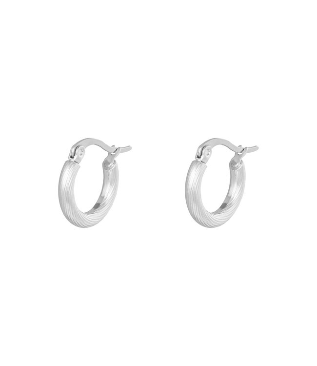 Twisted Hoop Earrings