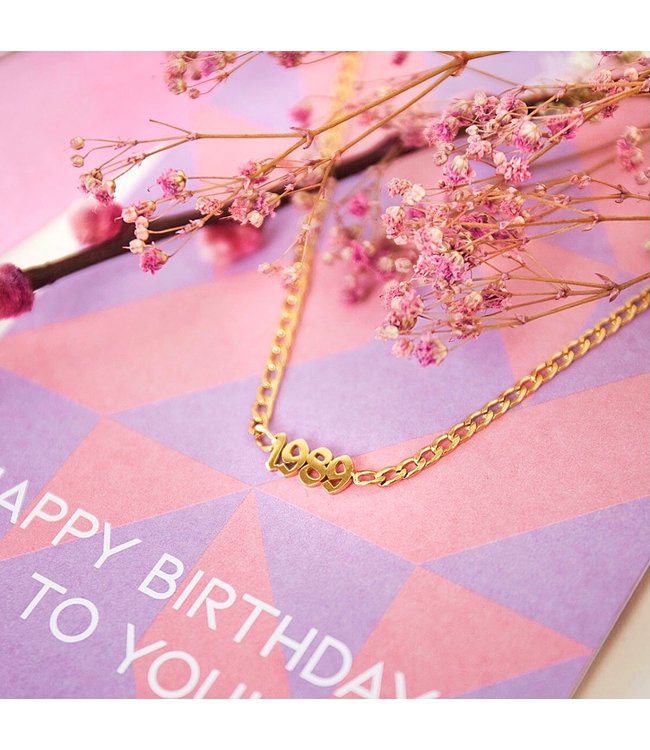 Year of Birth Necklace Giftcard