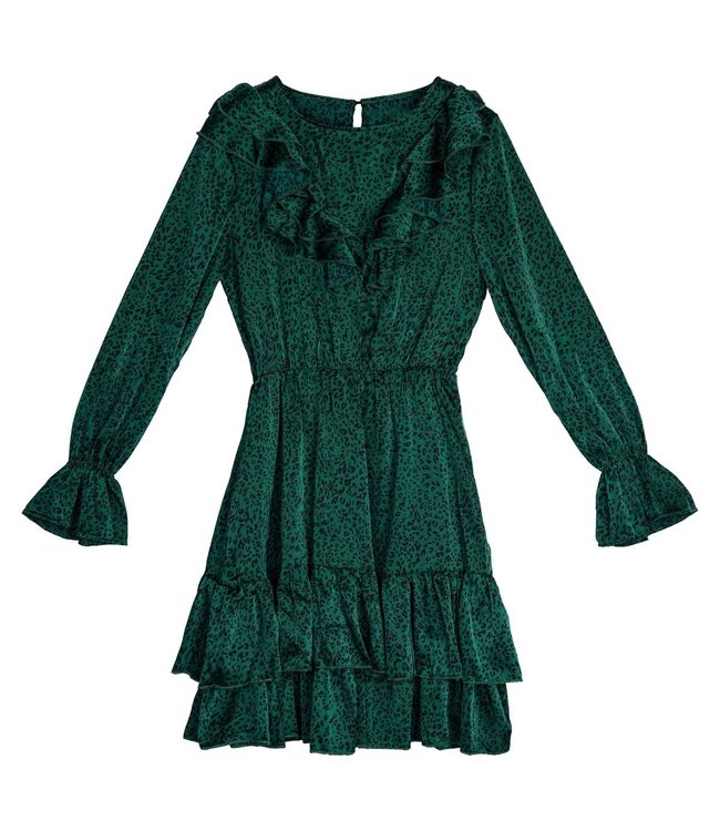 Winter Beast Dress / Emerald Green