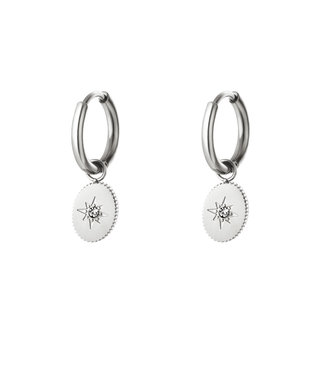 Zircon Star Earrings