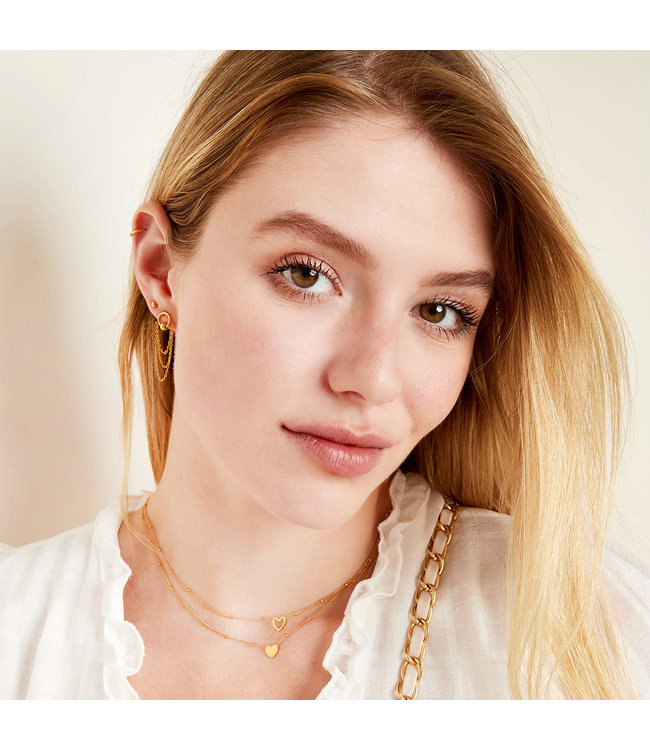 Gold Heart Necklace