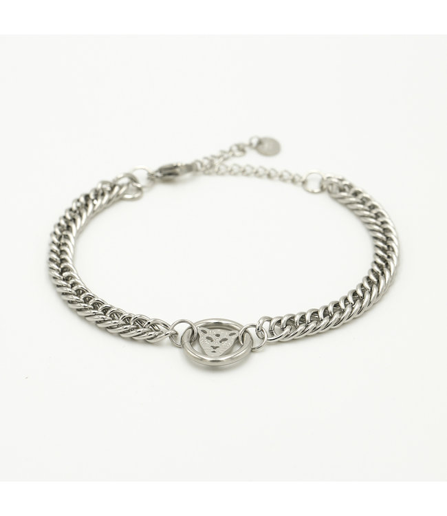 Leopard Circle Bracelet